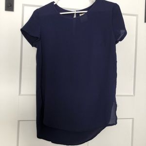 Navy Blouse